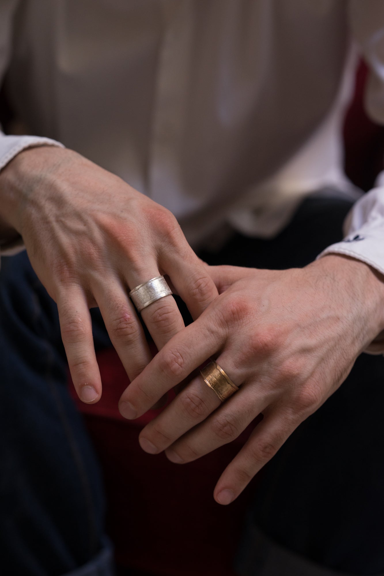 Anelli singoli in bronzo o argento