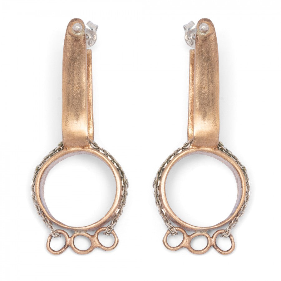 Torero Orecchini in bronzo