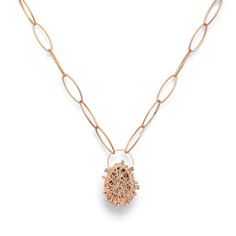 Maschera - Collana con catena