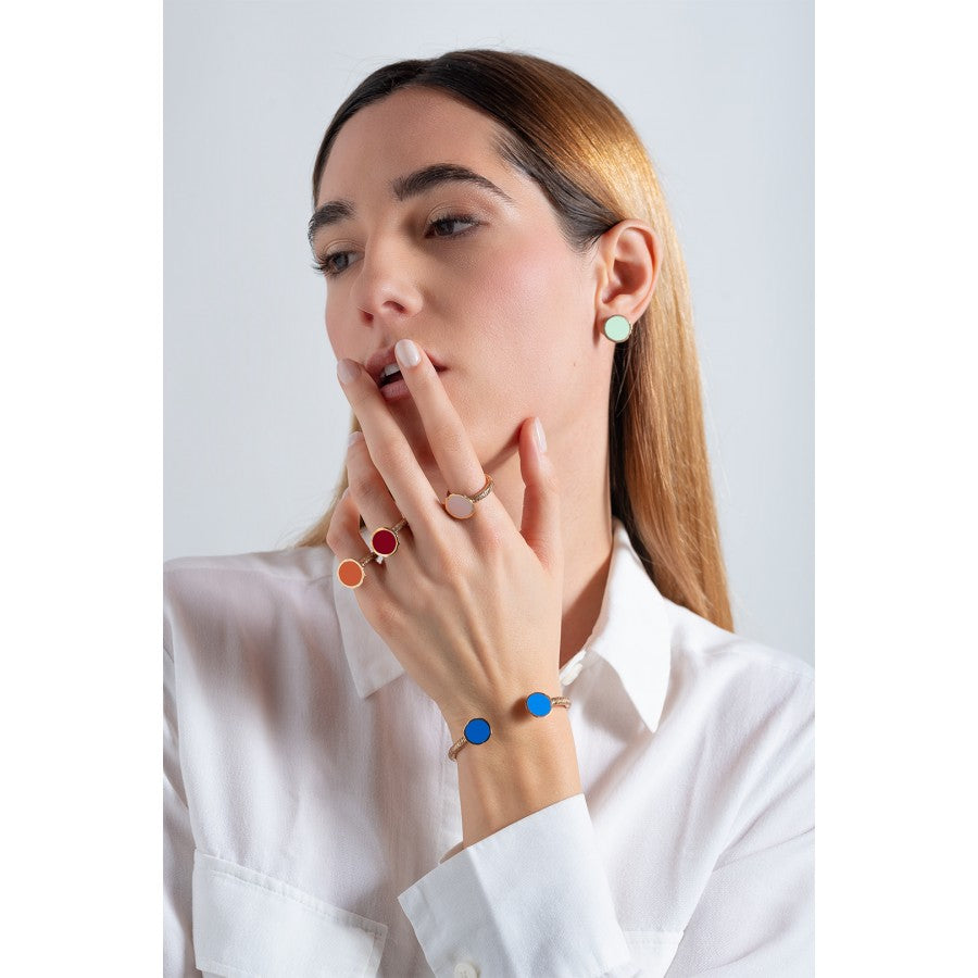 Bracciale due bottoni in Bronzo