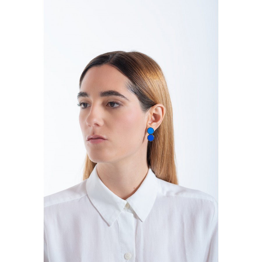 Orecchini Otto in bronzo e Argento