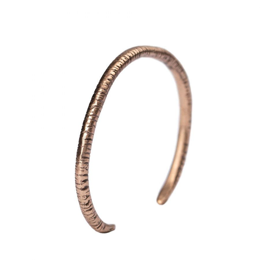 Bracciale Bronzo rigato a schiava p.