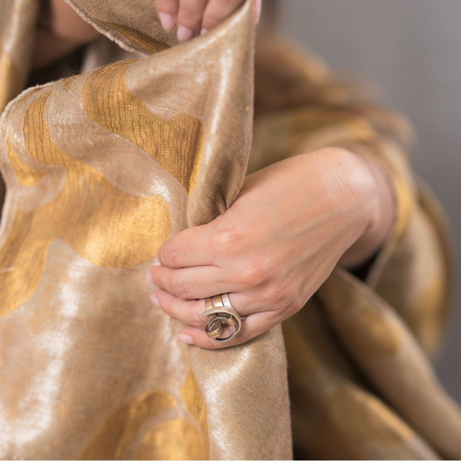 Gioco per Tre Anello in bronzo e argento