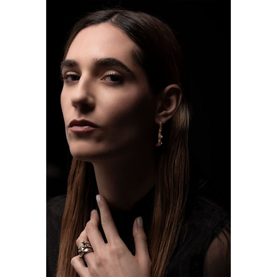 Anello Maree in bronzo e argento