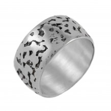 Meteorite band Silver 