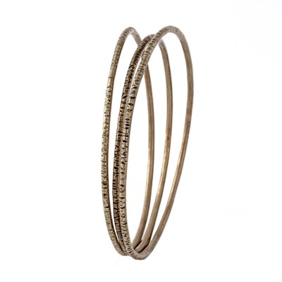 Rigid Circle Bracelet bronze