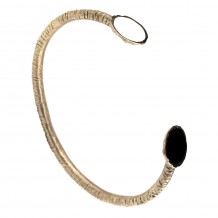 Bracelet with two enamel Round
